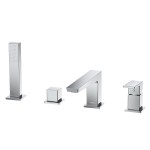 Bateria wannowa  4-otworowa Vellano Chrom Avapax
