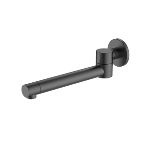 Wylewka wannowa do baterii podtynkowych Ronde Gun metal Avapax