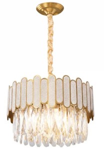 LAMPA APP1746-4CP 40 cm GOLD