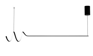 LAMPA LHJ030-CP 120cm BLACK