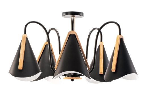 LAMPA APP607-5C BLACK