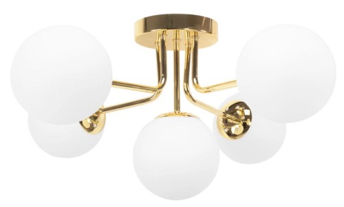 LAMPA APP1575-5CP GOLD MAT