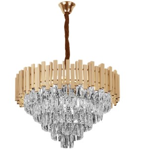 LAMPA G052-CP 60CM GOLD