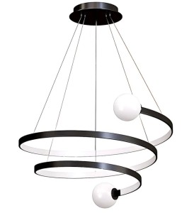 LAMPA LHJ029-CP BLACK