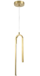 LAMPA APP1803-CP BRUSH GOLD