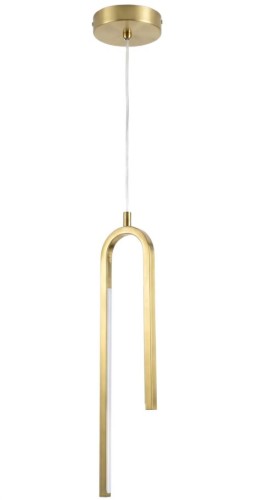 LAMPA APP1803-CP BRUSH GOLD