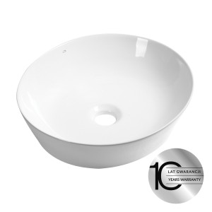 Desna - umywalka nablatowa ceramiczna