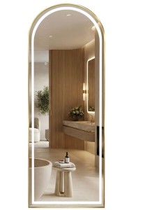 LUSTRO LED ORBIT 50X160 BRUSH GOLD