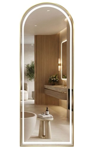 LUSTRO LED ORBIT 50X160 BRUSH GOLD