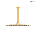 Oltens Aera ramię prysznicowe sufitowe 15 cm złoty połysk 39405800