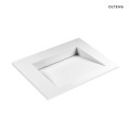 Oltens Stila umywalka 60x45 cm meblowa LavaForm biały mat 40200900