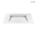 Oltens Stila umywalka 90x45 cm meblowa LavaForm biały mat 40202900
