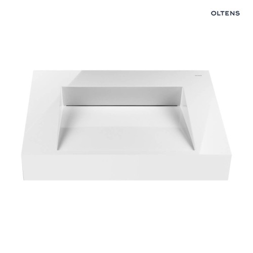 Oltens Stila umywalka 60x45 cm ścienna LavaForm biały połysk 40000000