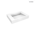 Oltens Stila umywalka 60x45 cm ścienna LavaForm biały połysk 40000000