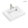 Oltens Stila umywalka 60x45 cm ścienna LavaForm biały mat 40000900