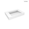 Oltens Stila umywalka 80x45 cm ścienna LavaForm biały mat 40001900