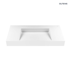 Oltens Stila umywalka 90x45 cm ścienna LavaForm biały mat 40002900