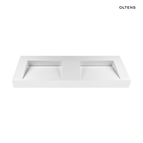 Oltens Stila umywalka 120x45 cm ścienna LavaForm biały mat 40004900