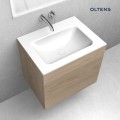 Oltens Kalla umywalka 60,2x46 cm LavaForm meblowa biały połysk 40207000