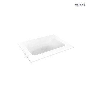 Oltens Kalla umywalka 60,2x46 cm meblowa LavaForm biały mat 40207900