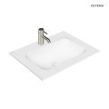 Oltens Kalla umywalka 60,2x46 cm meblowa LavaForm biały mat 40207900