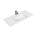Oltens Kalla umywalka 100,2x46 cm meblowa LavaForm biały mat 40208900