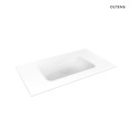 Oltens Kalla umywalka 80,2x46 cm meblowa LavaForm biały połysk 40210000