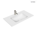 Oltens Kalla umywalka 80,2x46 cm meblowa LavaForm biały mat 40210900