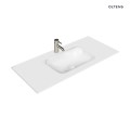 Oltens Kalla umywalka 100,2x46 cm meblowa LavaForm biały mat 40211900