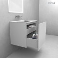 Oltens Lun szafka podumywalkowa 100 cm biały mat 60034000