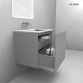 Oltens Lun szafka podumywalkowa 120 cm kaszmir 60035900