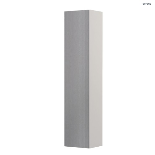 Oltens Lun Rilla szafka 160 cm boczna wisząca ryflowana kaszmir 60036900