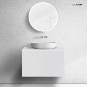 Oltens Lun blat naszafkowy 80 cm biały mat 63025000