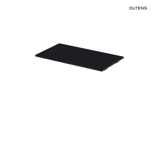 Oltens Lun blat naszafkowy 80 cm czarny mat 63025300
