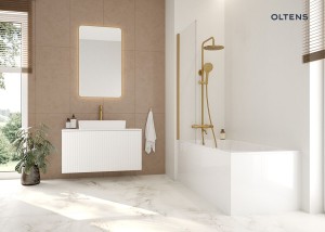 Oltens Lun blat naszafkowy 100 cm biały mat 63026000