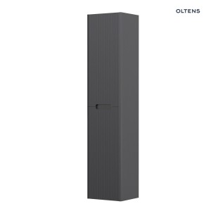 Oltens Hamnes szafka 160 cm boczna wisząca czarny mat 60038300