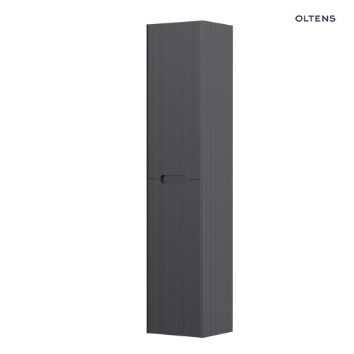 Oltens Hamnes szafka 160 cm boczna wisząca czarny mat 60038300