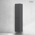 Oltens Hamnes szafka 160 cm boczna wisząca czarny mat 60038300