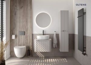 Oltens Hamnes szafka 160 cm boczna wisząca kaszmir 60038900
