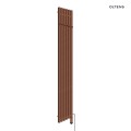 Oltens Stang S (e) grzejnik elektryczny 180x28 cm miedź szczotkowana 55127610