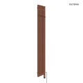 Oltens Stang S (e) grzejnik elektryczny 180x23 cm miedź szczotkowana 55126610