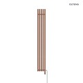 Oltens Stang S (e) grzejnik elektryczny 180x23 cm miedź szczotkowana 55126610