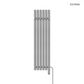 Oltens Stang (e) grzejnik elektryczny 120x31,5 cm nikiel 55134910