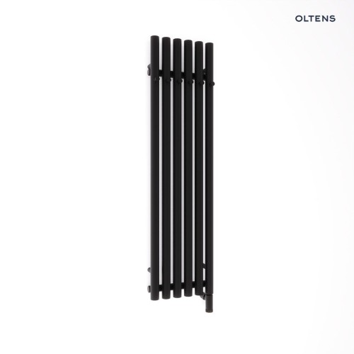 Oltens Stang (e) grzejnik łazienkowy 120x31,5 cm czarny mat 55134300