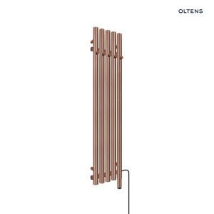 Oltens Stang (e) grzejnik elektryczny 120x26 cm miedź szczotkowana 55133610