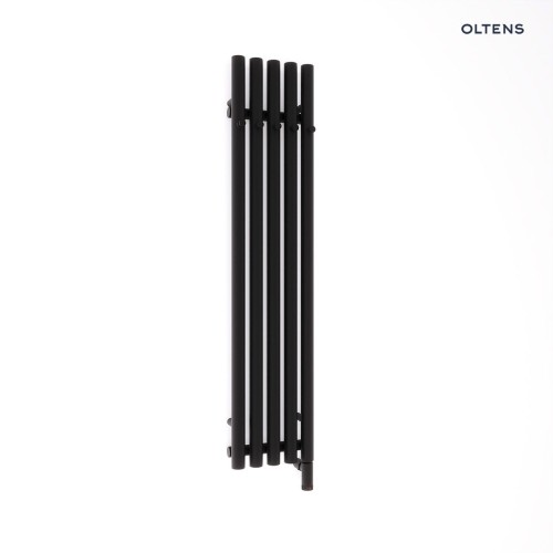 Oltens Stang (e) grzejnik łazienkowy 120x26 cm czarny mat 55133300