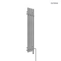 Oltens Stang (e) grzejnik elektryczny 120x 20,5 cm nikiel 55132910