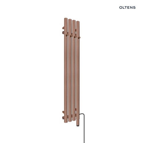 Oltens Stang (e) grzejnik elektryczny 120x20,5 cm miedź szczotkowana 55132610