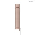 Oltens Stang (e) grzejnik elektryczny 120x20,5 cm miedź szczotkowana 55132610