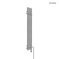 Oltens Stang (e) grzejnik elektryczny 120x15 cm nikiel 55131910